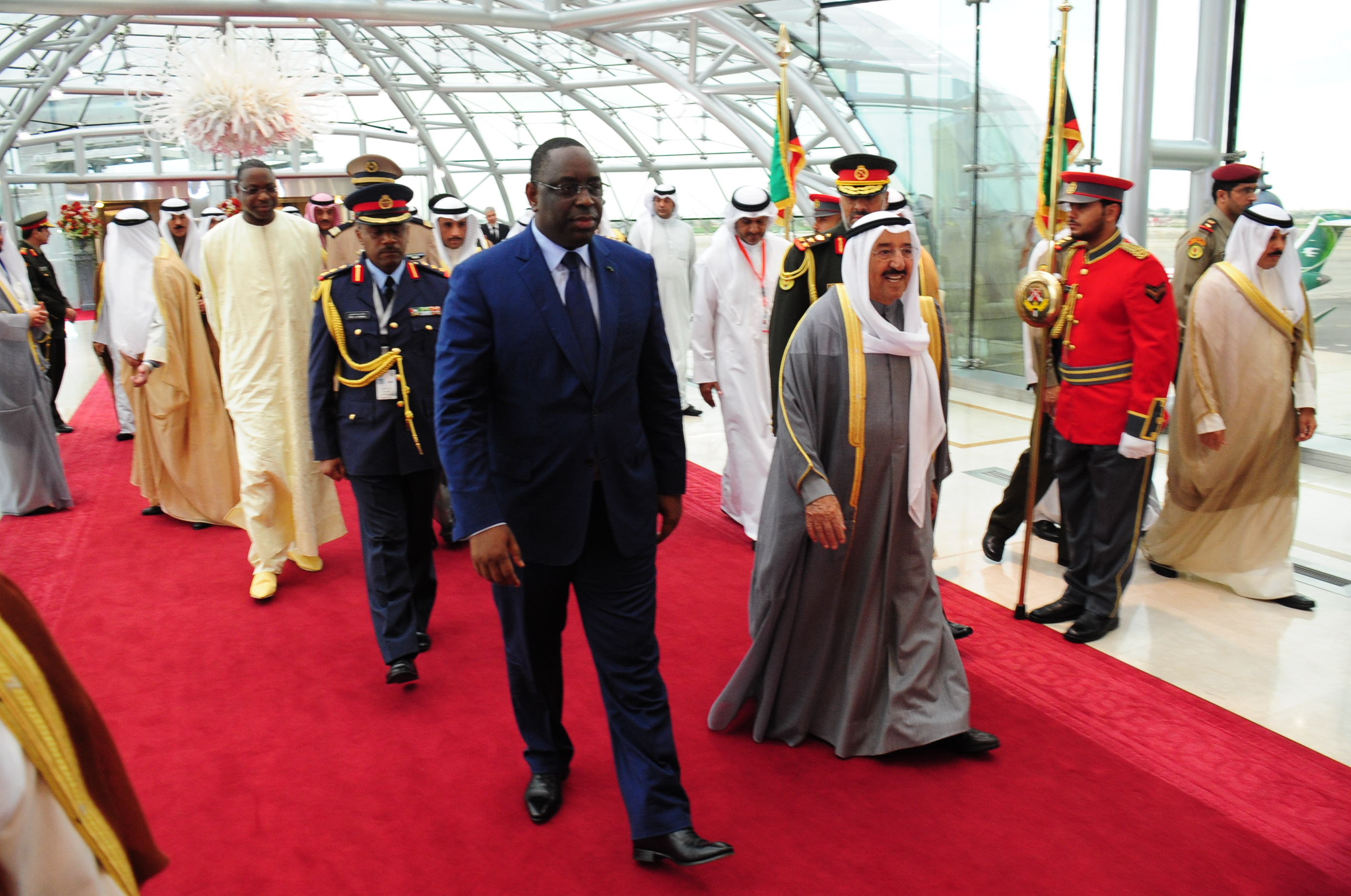 Macky Sall est arrivé à Koweit City