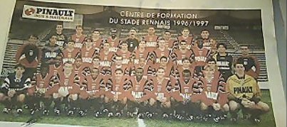 Moulaye Thiam au centre de football du Stade Rennais en 1996