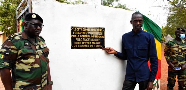 Armée : Le centre d’entraînement tactique de patassy baptisé colonel Yoro Koné