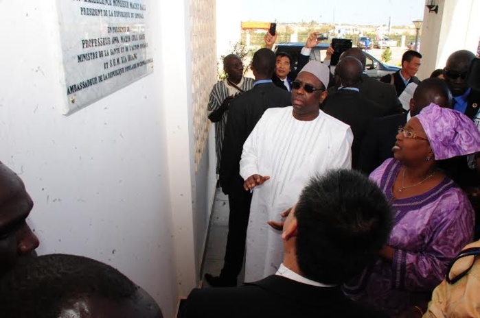 L’hôpital pédiatrique de Diamniado officiellement inauguré par le Chef de l'Etat Macky Sall était ce matin dans les locaux de la structure sanitaire