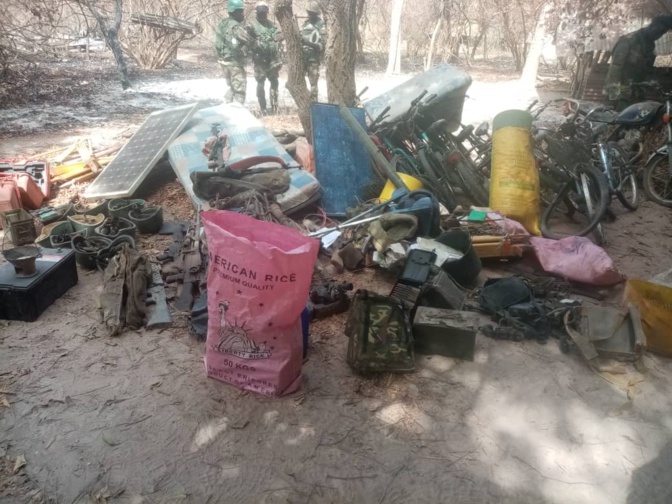 Casamance: L'incroyable saisie de l'Armée sur les bases rebelles. Regardez!