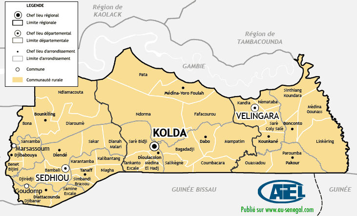 KOLDA : hommage à Abdoul  Karim Ba.