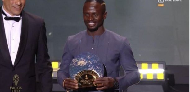 Ballon d'or : Sadio Mané, lauréat du Prix Socrates