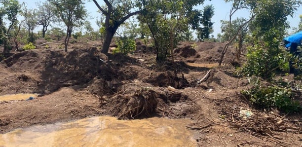 Démantèlement du site d’orpaillage clandestin de Sansamba à Saraya : Les orpailleurs et se réfugient en territoire malien