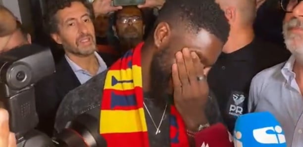 Victime de cris racistes en Italie, Samuel Umtiti fond en larmes