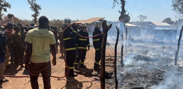 Kédougou / Incendie à Bantaco : Plus de 200 Cases (NIAFA) Réduites En Cendres