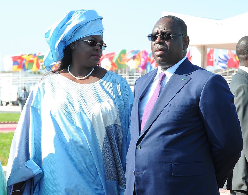 Macky Sall aux  Etats-Unis avec Marième Faye Sall