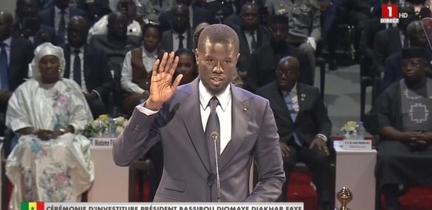 Le président Bassirou Diomaye Faye a prêté serment