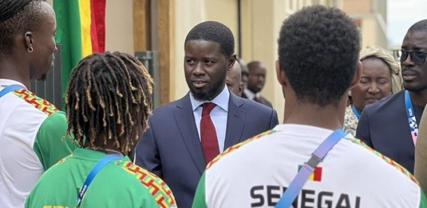 Jeux Olympiques : Bassirou Diomaye Faye dope les athlètes sénégalais