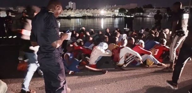 Saint-Louis : 62 migrants et 2 convoyeurs interpellés par la police