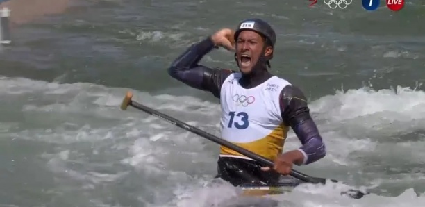 JO - Canoë slalom : Le Sénégalais Yves Bourhis qualifié en finale