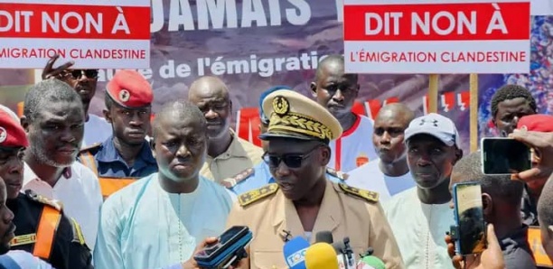 Marche silencieuse contre l'émigration irrégulière à Mbour: Un mémorandum de 22 mesures remis au préfet