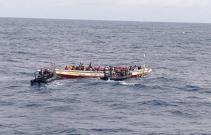 Migration irrégulière: 160 à 180 personnes disparues en mer depuis 12 jours après avoir quitté le Sénégal