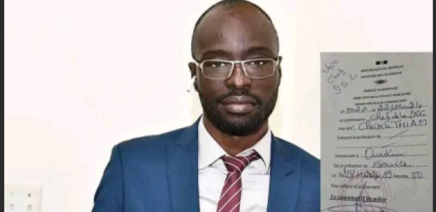 Envoyé en prison : Cheikh Thiam "ambassadeur" sera jugé en flagrant délit