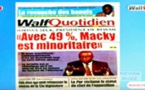 Revue de Presse WalfTv du Mardi 12 Septembre 2017 en images