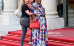 Maria , la compagne de Paul Pogba, et sa mère au Palais présidentiel de l’Elysée