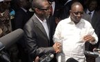 Youssou Ndour avec Macky Sall chez les sportifs