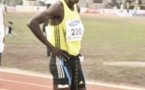 Mamadou Kassé Hann en demi-finale du 400 m haies