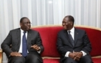 Congrès de l`Internationale libérale: le chef de l`Etat sénégalais, Macky Sall reçu par Alassane Ouattara