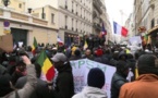 Des Maliens manifestent à Paris leur reconnaissance à la France