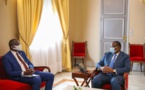 Candidature à la présidence à la CAF : Le président Macky Sall reçoit Me Augustin Senghor.