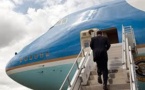 Obama embarque dans Air Force One pour l'Afrique du Sud