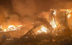 Touba : Un violent incendie au marché Ocass