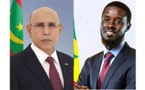 Bassirou Diomaye Faye a félicité Mohamed El Ghazouani pour sa réélection, selon l’AMI