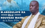 Commune de Patte d’Oie: Abdoulaye Ka de Pastef, élu nouveau maire