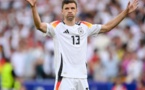 Foot: l'Allemand Thomas Müller prend sa retraite internationale