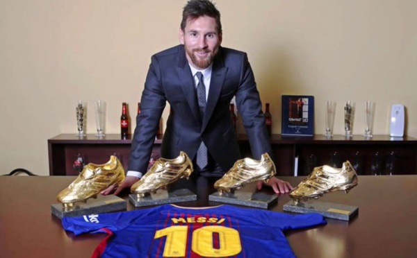 Soulier d'Or : Messi fonce vers un 5e titre !