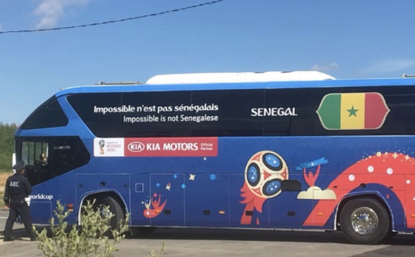 « Impossible n’est pas Sénégalais » : Le bus des Lions pour le mondial en Russie