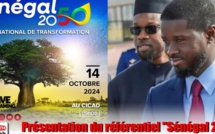 Direct-Suivez la présentation du référentiel "Sénégal 2050"